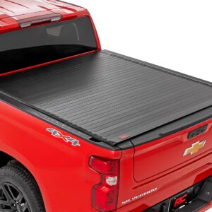 50120580 - Rough Country Hard Roll Up Bed Cover - Fits 5'10" Bed Chevrolet/GMC Sierra 1500 2019-2026/Silverado 1500 2019-2026