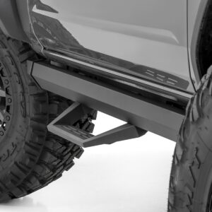 51038 - Rough Country SRL2 Adjustable Aluminum Step - Fits 2 Door Ford Bronco 2 Door 4WD 2021-2026