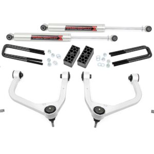 29540 - Rough Country 3.5 Inch Lift Kit - Fits M1 Struts/M1 Chevrolet Silverado 1500 2WD/4WD 2019-2026 & Classic