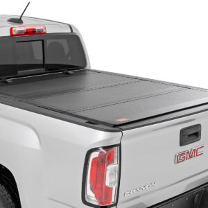 49120500 - Rough Country Hard Tri-Fold Flip Up Bed Cover - Fits 5' Bed Chevrolet/GMC Canyon/Colorado 2015-2026