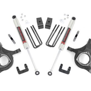 10840 - Rough Country 5 Inch Lift Kit - Fits M1 Chevrolet Silverado & GMC Sierra 1500 2WD 2007-2013