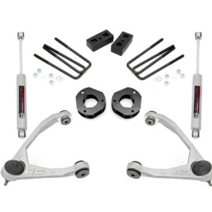19831 - Rough Country 3.5 Inch Lift Kit - Fits Forged UCA Cast Steel - Fits Chevrolet/GMC 1500 07-2016