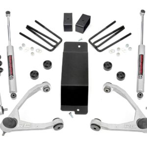 27731 - Rough Country 3.5 Inch Lift Kit - Fits UCA N3 Struts - Fits Chevrolet/GMC 1500 07-2013