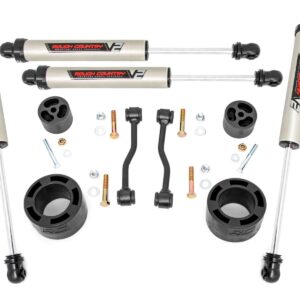 63470 - Rough Country 2.5 Inch Leveling Kit - Fits Spacers V2 - Fits Jeep Gladiator JT 4WD 2020-2023