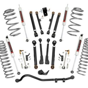 61240 - Rough Country 2.5 Inch Lift Kit - Fits X-Series M1 - Fits Jeep Wrangler TJ 97-06/Wrangler Unlimited 04-06