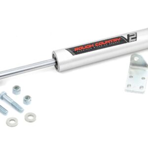 8732070 - Rough Country V2 Steering Stabilizer - Fits 4-6 Inch Lift Chevrolet/GMC 1500 99-06 & Classic
