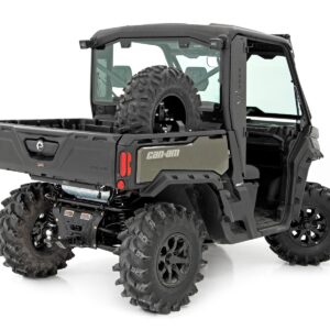 93089 - Rough Country Spare Tire Carrier - Fits Bed Side Mount Multiple Makes & Models Can-Am/Polaris