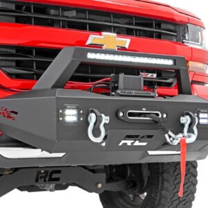 10761 - Rough Country EXO Winch Mount Kit - Fits Chevrolet Silverado 1500 2WD/4WD 2007-2018 & Classic