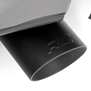 96004 - Rough Country Exhaust Tip - Fits Black RC Logo - Fits 2.5-3 Inch Pipe