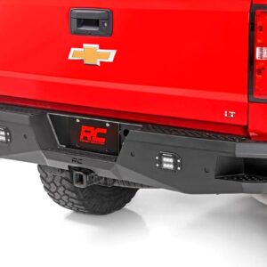 10773 - Rough Country Rear Bumper - Fits LED Chevrolet Silverado & GMC Sierra 1500 2WD/4WD 2007-2018 & Classic