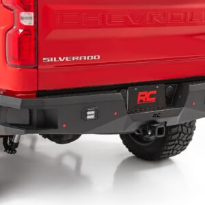 10758 - Rough Country Rear LED Bumper - Fits Chevrolet Silverado 1500 2WD/4WD 2019-2024