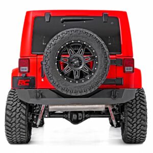 10593A - Rough Country Rear Bumper - Fits Full Width Jeep Wrangler JK/Wrangler Unlimited  2007-2018