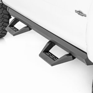 31008A - Rough Country SRX2 Adj Aluminum Step - Fits Crew Cab Dodge/Ram 1500 2019-2026/1500 TRX 2021-2024