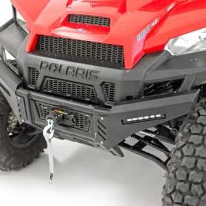 93044 - Rough Country Bumper Wings - Fits 6" Black Slimline LED Pair Polaris Ranger 1000/Ranger XP 900/1000