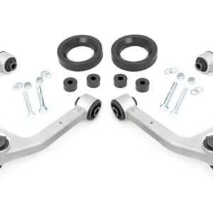 1325 - Rough Country 1.75 Inch Leveling Kit - Fits Forged Alum UCA AT4 - Fits GMC Sierra 1500  2019-2026 & Classic