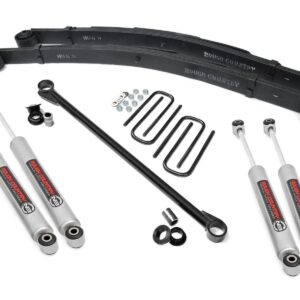 489.20 - Rough Country 2.5 Inch Leveling Kit - Fits Leaf Spring Ford F-20260/F-350 Super Duty 4WD 99-04