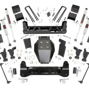 11040 - Rough Country 5 Inch Lift Kit - Fits Torsion Drop M1 - Fits Chevrolet/GMC 2500HD/3500HD 2020-2026