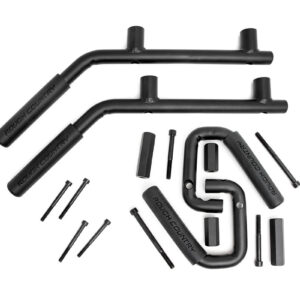 6503 - Rough Country Grab Handles - Fits Steel FR & RR - Fits Black - Fits Jeep Wrangler JK/Wrangler Unlimited 07-2018