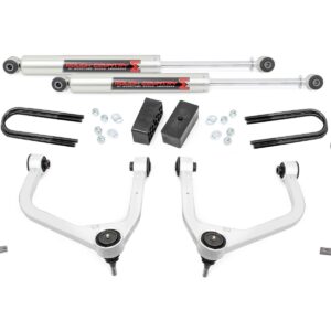 28840 - Rough Country 3.5 Inch Lift Kit - Fits Mono Leaf Rear M1 Struts/M1 - Fits GMC Sierra 1500 2WD/4WD 2019-2026 & Classic