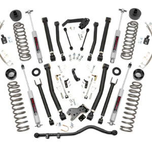 68422 - Rough Country 6 Inch Lift Kit - Fits 2-Door X-Series - Fits Jeep Wrangler JK 4WD 2007-2018