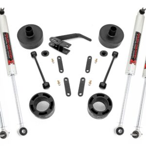 65740 - Rough Country 2.5 Inch Lift Kit - Fits Spacers M1 - Fits Jeep Wrangler JK/Wrangler Unlimited  07-2018