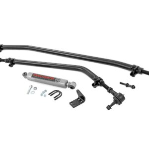 10663 - Rough Country High Steer Kit - Fits w/ N3 Steering Stabilizer Jeep Gladiator JT/Wrangler JL 2018-2026