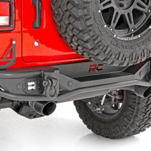 10648 - Rough Country Rear Bumper - Fits Tubular Jeep Wrangler JL 2021-2024/Wrangler Unlimited 2018-2026