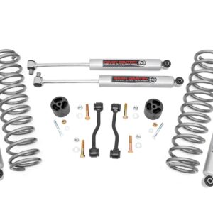 78430 - Rough Country 2.5 Inch Leveling Kits - Fits Springs Jeep Gladiator JT 4WD 2024-2026