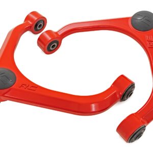 31902RED - Rough Country Red Forged Upper Control Arms - Fits OE Upgrade Dodge/Ram 1500 4WD 2012-2026 & Classic