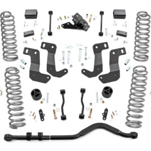 79540 - Rough Country 3.5 Inch Lift Kit - Fits C/A Drop Stage 1 - Fits M1 - Fits Jeep Wrangler Unlimited 2024-2026