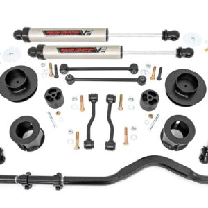 63770 - Rough Country 3.5 Inch Lift Kit - Fits Spacers V2 - Fits Jeep Gladiator JT 4WD 2020-2023