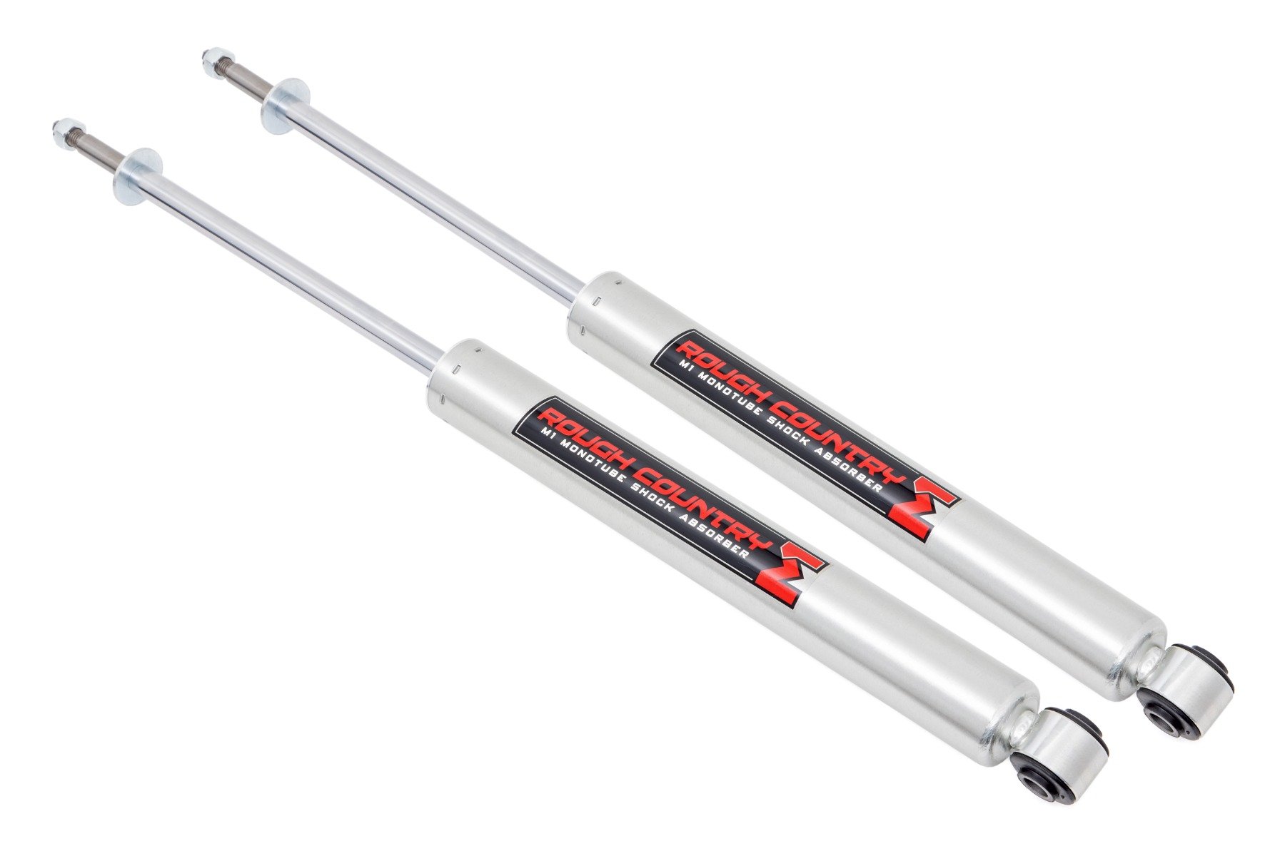770800_B - Rough Country M1 Monotube Rear Shocks - Fits 2.5" Dodge/Ram 2500 2010-2013/3500 2010-2026 4WD
