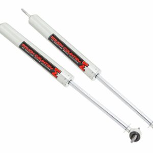 770743_F - Rough Country M1 Monotube Front Shocks - Fits 5-6.5" Jeep Cherokee XJ/Wrangler TJ/Wrangler Unlimited