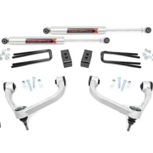 54440 - Rough Country 3 Inch Lift Kit - Fits M1 Struts Ford F-150 4WD 2009-2013