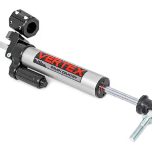 680900 - Rough Country Vertex Steering Stabilizer - Fits Pass-Through Jeep Wrangler JK/Wrangler Unlimited 07-2018