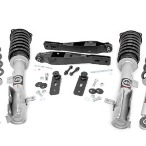 66532 - Rough Country 2 Inch Lift Kit - Fits N3 Struts Jeep Compass 4WD 2007-2016