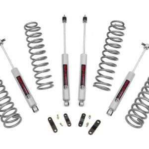 PERF678 - Rough Country 2.5 Inch Lift Kit - Fits Jeep Wrangler JK 4WD 2007-2018