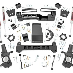 29740 - Rough Country 6 Inch Lift Kit - Fits M1 Chevrolet Silverado & GMC Sierra 2500HD 4WD 2001-2010