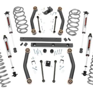 90670 - Rough Country 4 Inch Lift Kit - Fits V2 Jeep Wrangler TJ 4WD 201997-2002