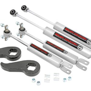 959331 - Rough Country 1.5-2 Inch Leveling Kit - Fits N3 Chevrolet/GMC 2500HD/3500HD 2011-2019