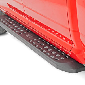 44003 - Rough Country RPT2 Running Boards - Fits Crew Cab Black - Fits Dodge/Ram 1500 2WD/4WD 2010-2018 & Classic