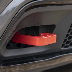 RS133 - Rough Country Tow Hooks - Fits Forged Red - Fits Jeep Grand Cherokee 2WD/4WD 2015-2022