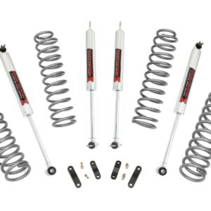 67840 - Rough Country 2.5 Inch Lift Kit - Fits Coils M1 - Fits Jeep Wrangler JK 4WD 2007-2018