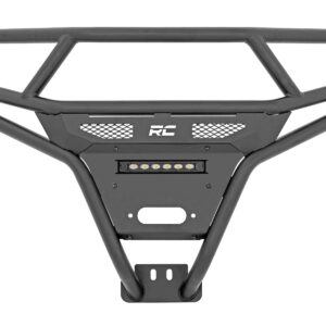 93131 - Rough Country Tubular Bumper - Fits Front Black Series LED - Fits 6" Light - Fits Slim Line - Fits Polaris RZR XP 1000
