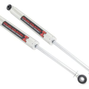 770833_A - Rough Country M1 Monotube Rear Shocks - Fits 4-6" Jeep Gladiator JT 4WD 2020-2026
