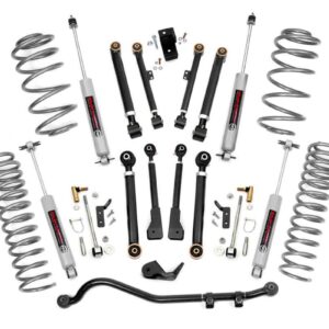 61220 - Rough Country 2.5 Inch Lift Kit - Fits X-Series Jeep Wrangler TJ 97-06/Wrangler Unlimited 04-06