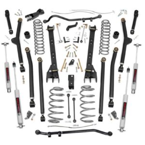 65922 - Rough Country 6 Inch Lift Kit - Fits Long Arm Jeep Wrangler TJ 4WD 201997-2006