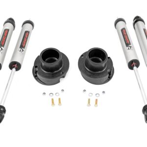 37775 - Rough Country 2.5 Inch Leveling Kit - Fits RR Coil V2 - Fits Dodge/Ram 2500 2014-2024/3500 2013-2024