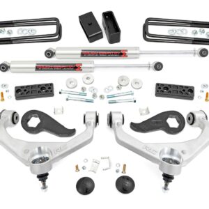 95640 - Rough Country 3 Inch Lift Kit - Fits UCAs M1 - Fits Chevrolet/GMC Sierra 3500 HD/Silverado 3500 HD 2020-2026