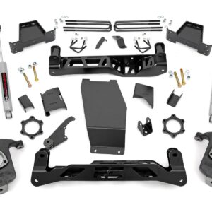 22732 - Rough Country 6 Inch Lift Kit - Fits Alum/Stamp Steel N3 Struts - Fits Chevrolet/GMC 1500 2014-2018 & Classic